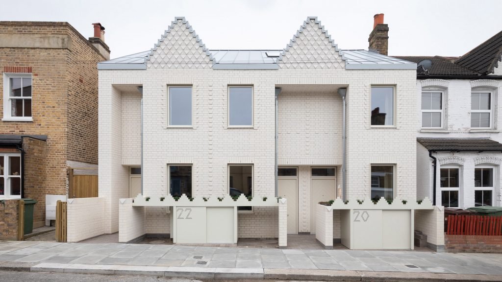 Fraher & Findlay creates “ghostly” row of terraces by mimicking neighbouring buildings