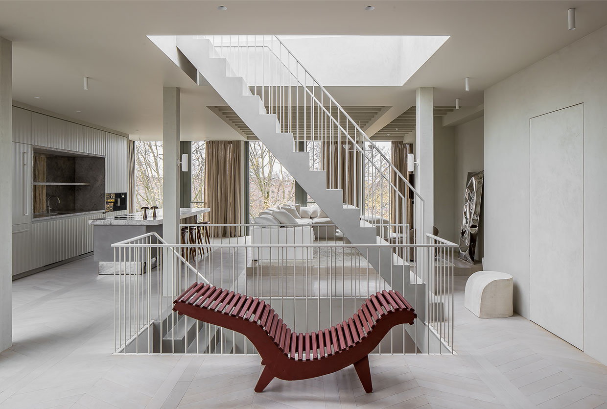 Residential N° 610: Amsterdam Penthouse by Framework Studio.