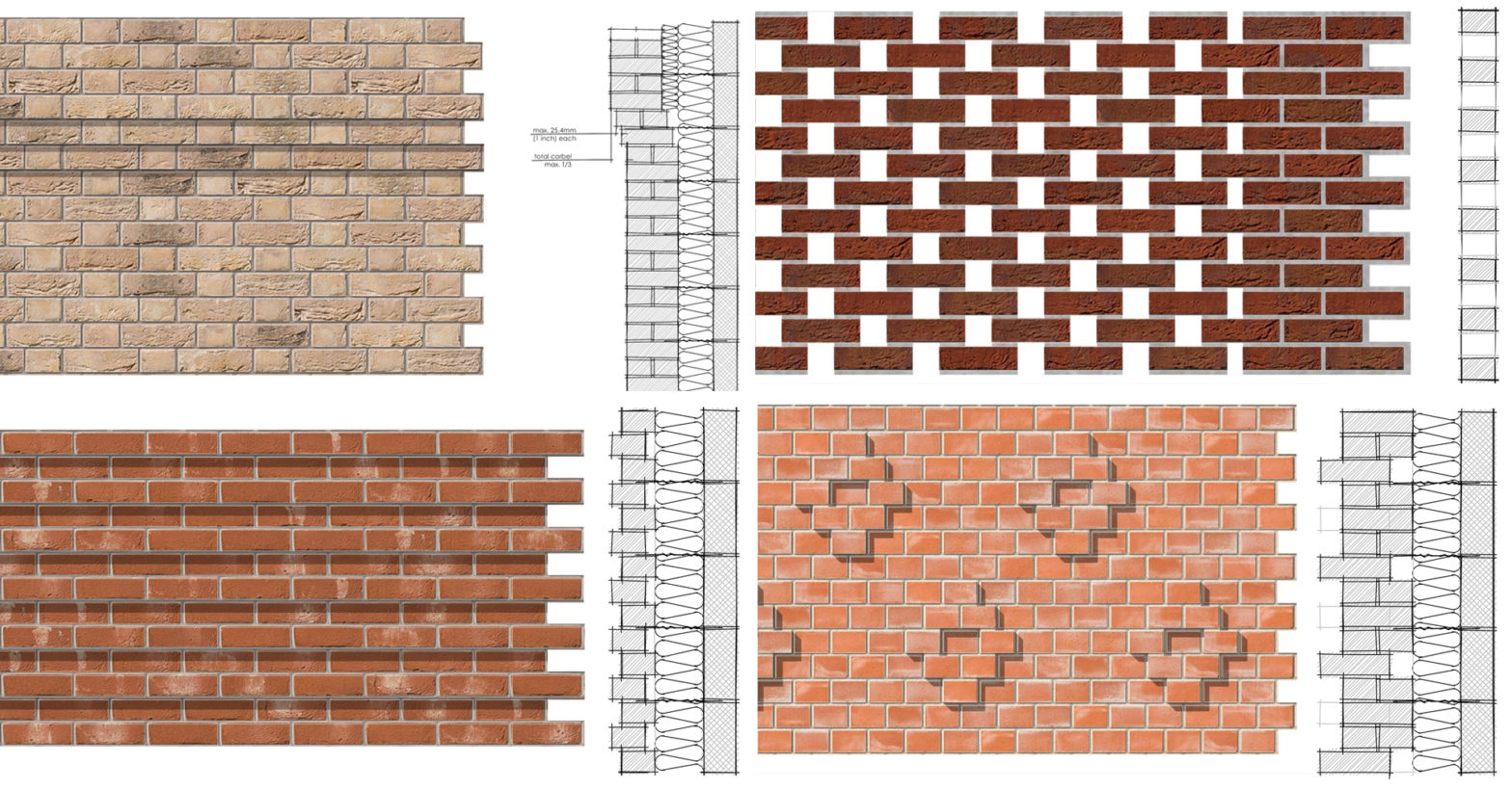 Technical Details: An Architect’s Guide to Brick Bonds and Patterns