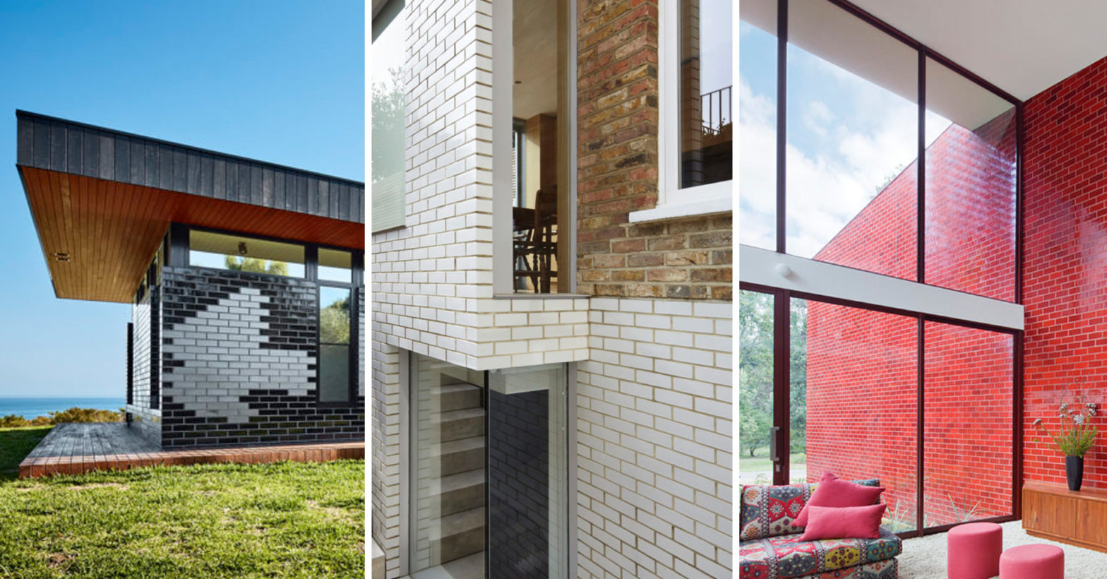 Fired Up: 6 Glossy, Glazed Brick Residences