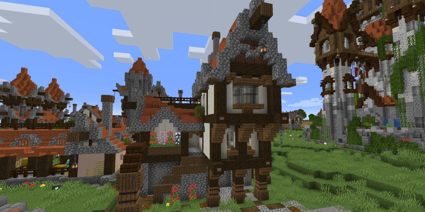 Minecraft Player Builds A Medieval House Inspired By New World
