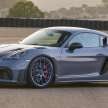 Porsche 718 Cayman GT4 RS revealed with 911 GT3’s 4.0L NA flat-six – 500 PS, 450 Nm; 0-100 km/h in 3.4s