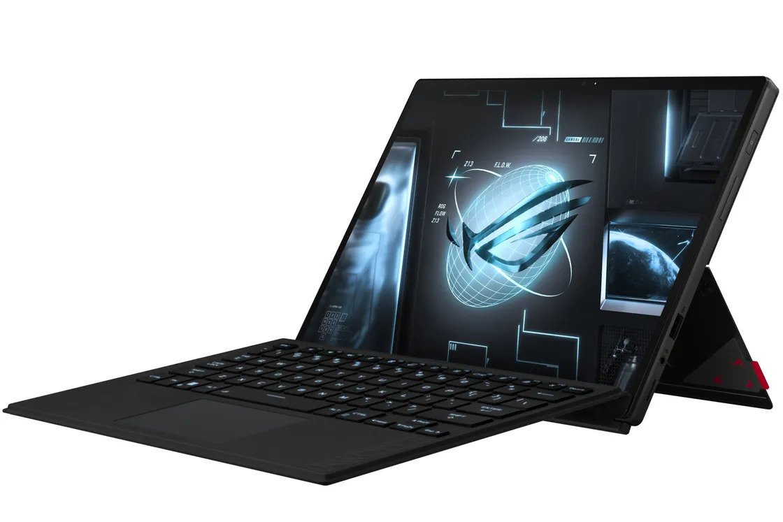 CES 2022: Asus’ ROG Flow Z13 is a bonkers Windows tablet that you can hook to an RTX 3080