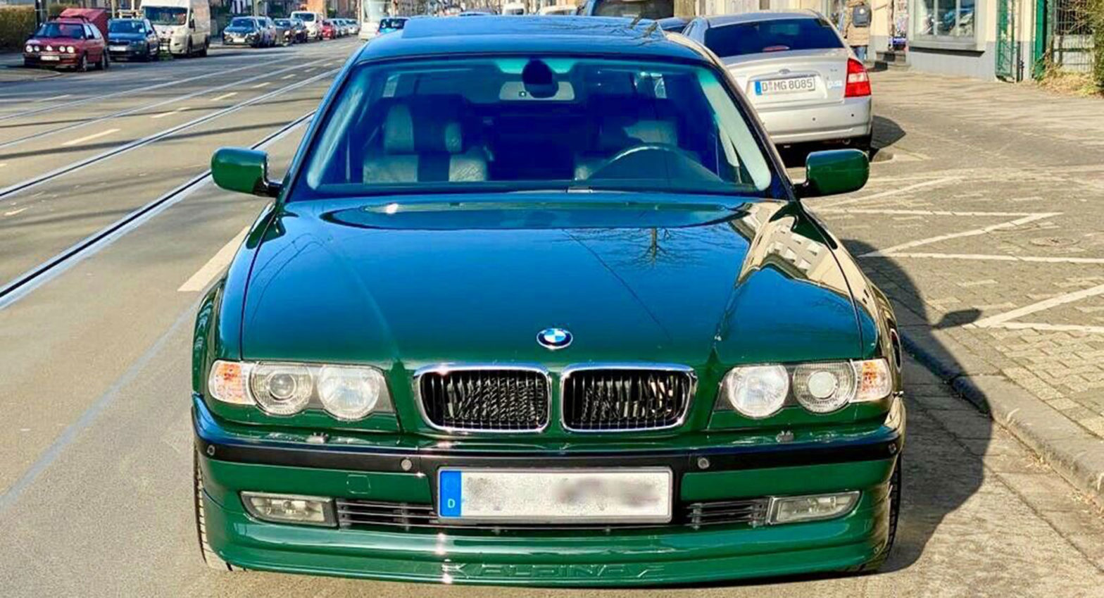 This Is The Only Alpina B12 6.0 Painted In British Racing Green