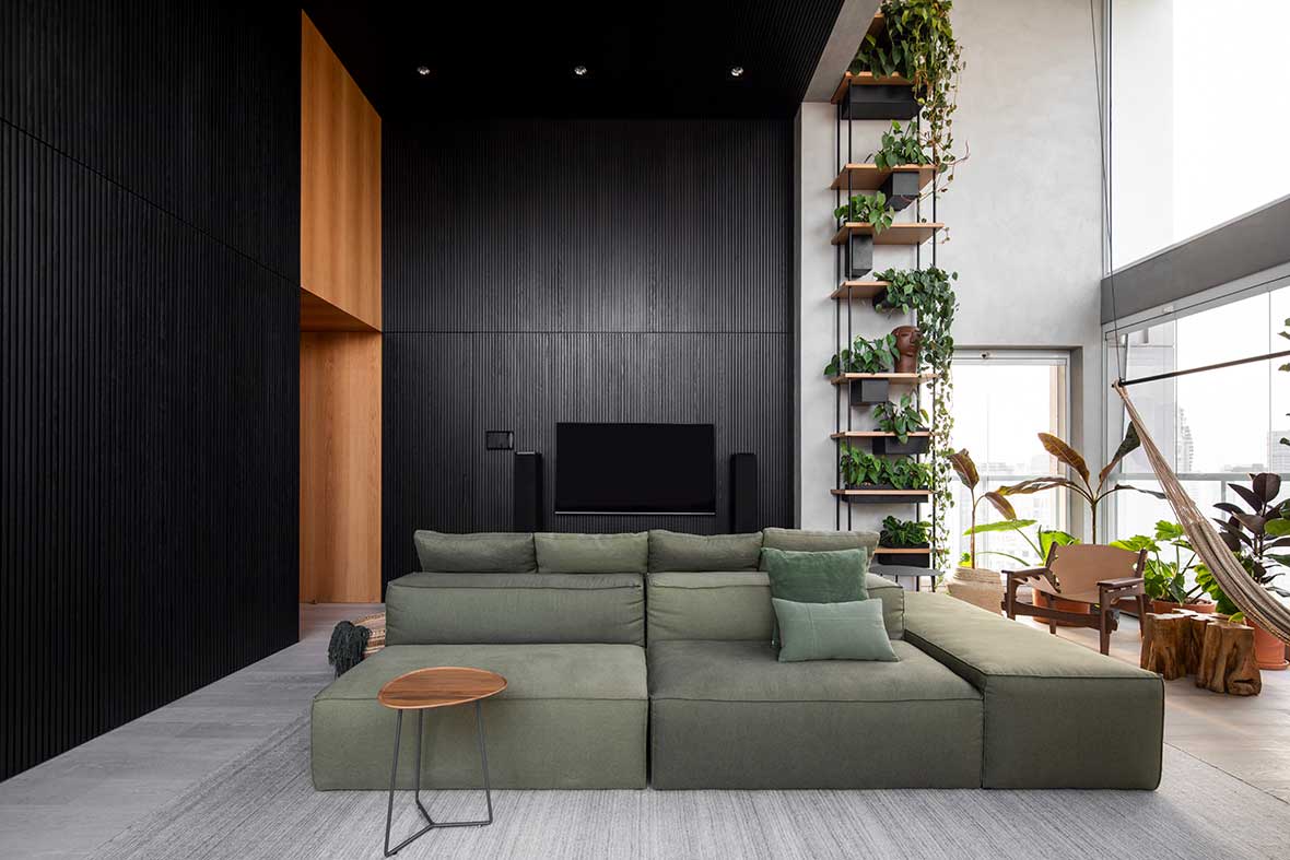 A Modern São Paulo Apartment That Embraces Biophilia