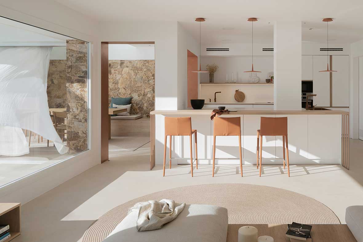 A Dream-Worthy Escape on the Coast of Spain Featuring Copper Accents